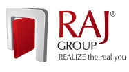 Raj Group logo