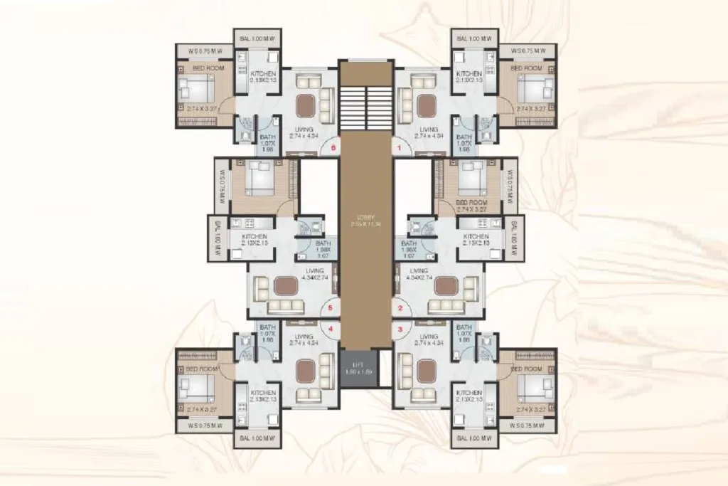 AR Ashok Vatika floor plan