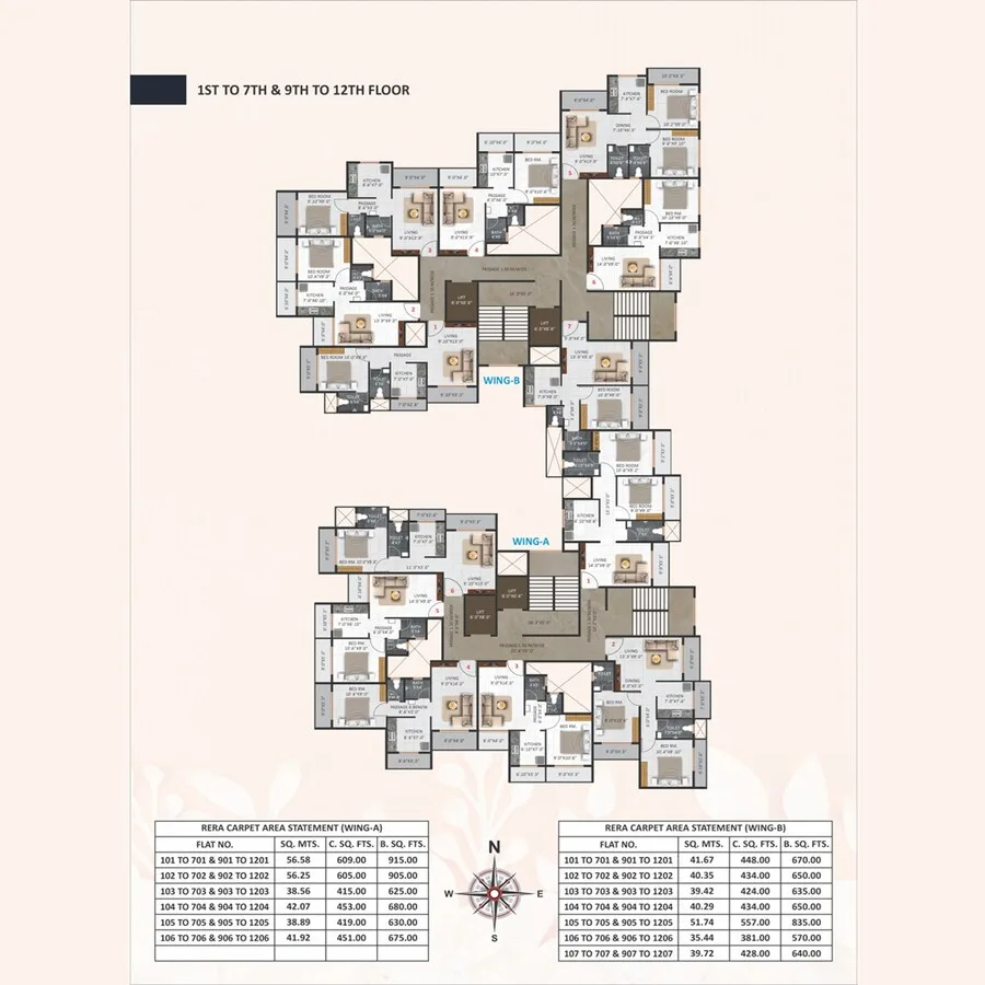 Dashmesh Heights floor plan (view 5)