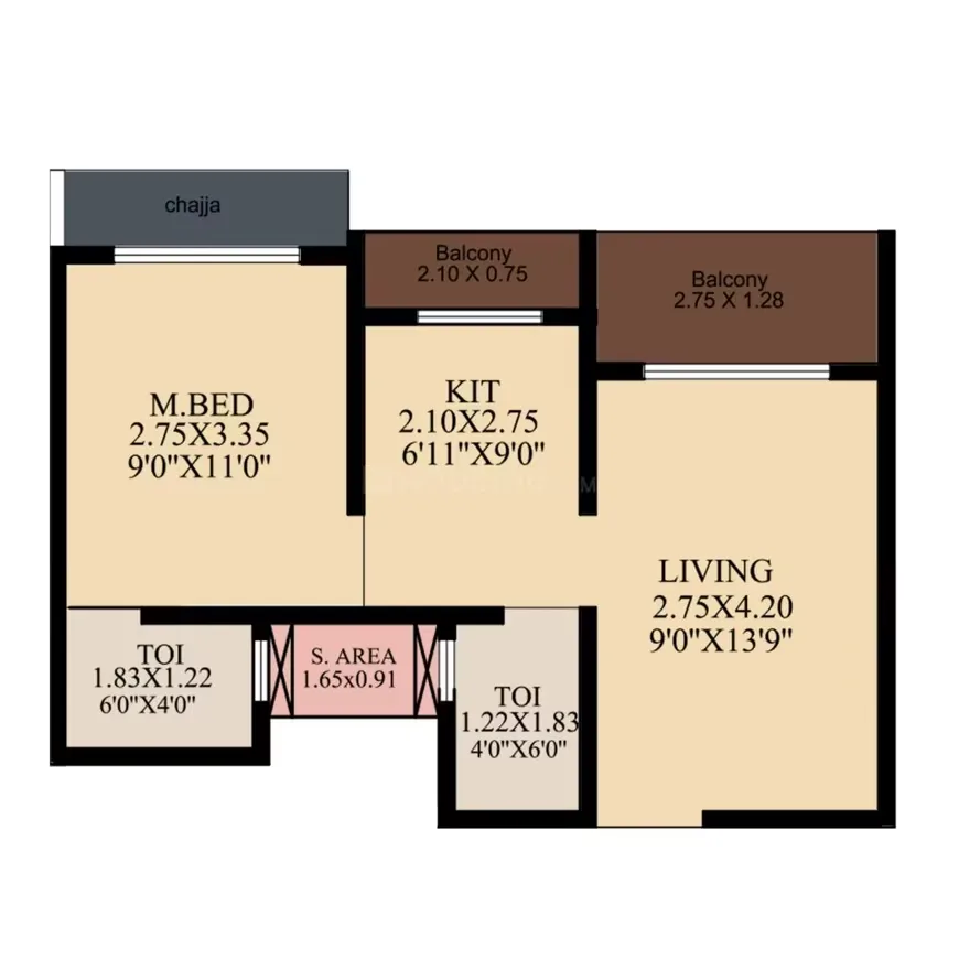 Mountain Greens floor plan