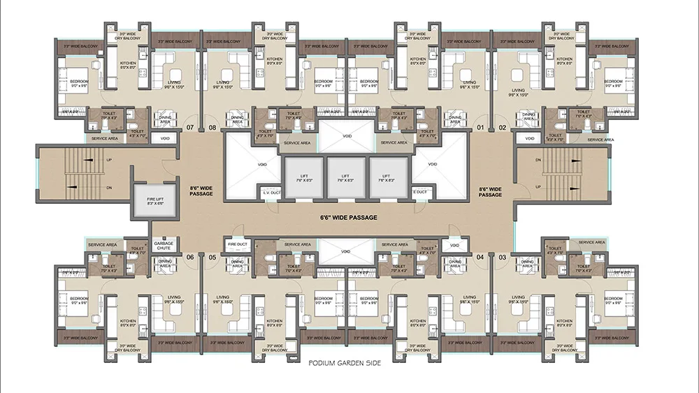 Regency Anantam floor plan