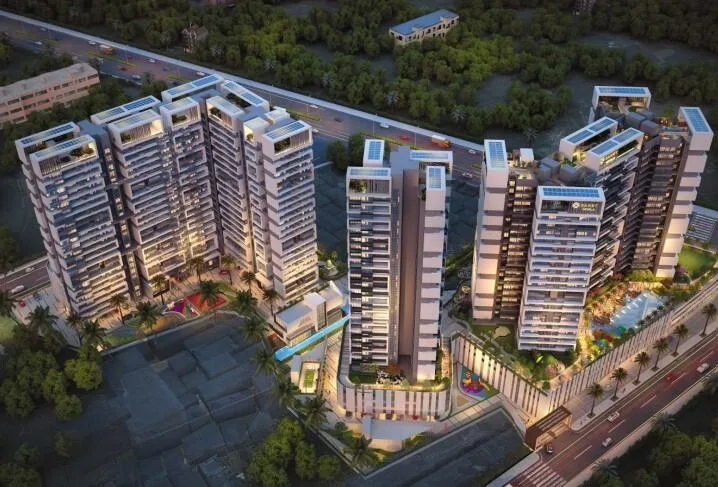 Saket World residential project in Kalyan