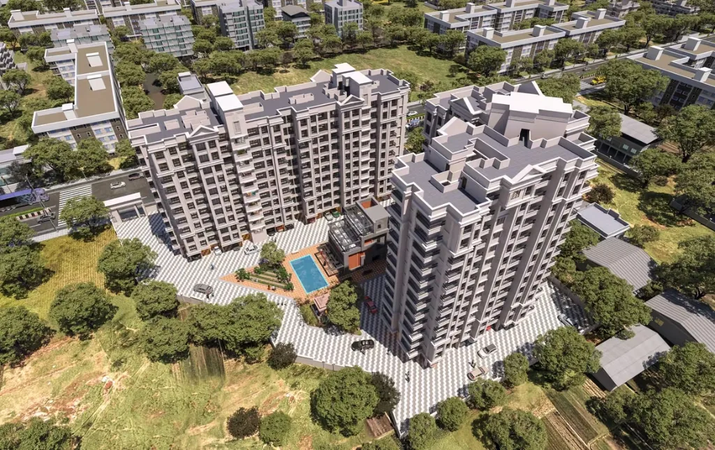 Trident Vrindavan residential project in Badlapur